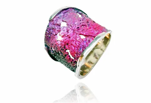 Anillo Intenzza Grande Rosa Boreal