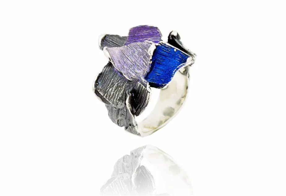 Anillo summum pequeño lila