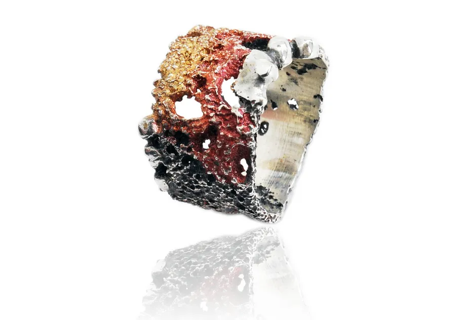 Ockerfarbener Ring Samo