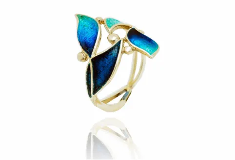 Kleiner blauer Ring Amil