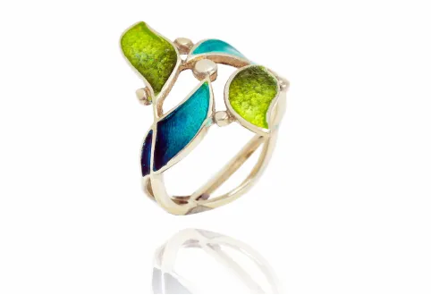 Anillo Amil Pequeño Verde