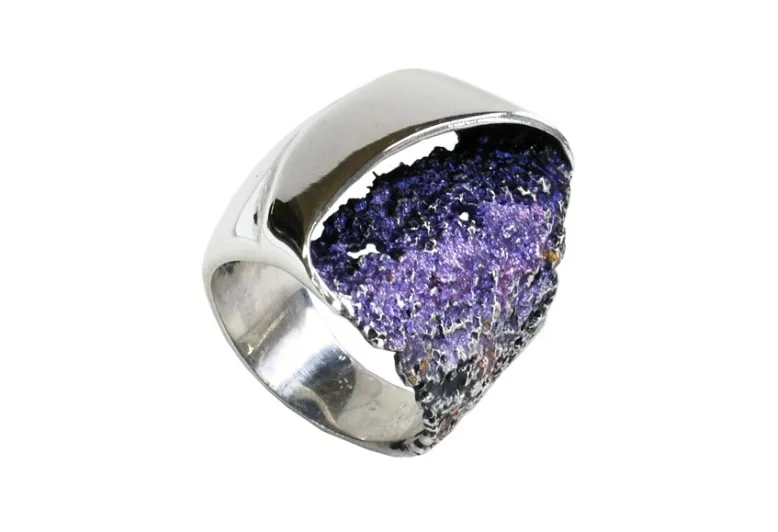 Anillo Gala Grande Violeta