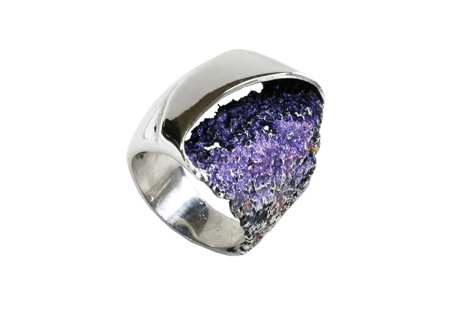 Anillo Gala Grande Violeta