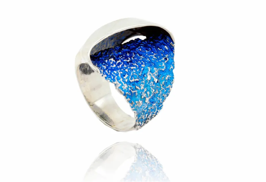 Blue Gala big ring