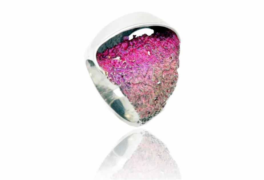 Anillo Gala Grande Rosa