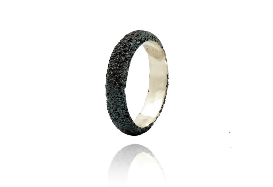 Anillo Desert media caña mediano