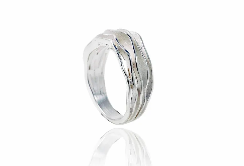 Silberner Ring Multi Fi 5