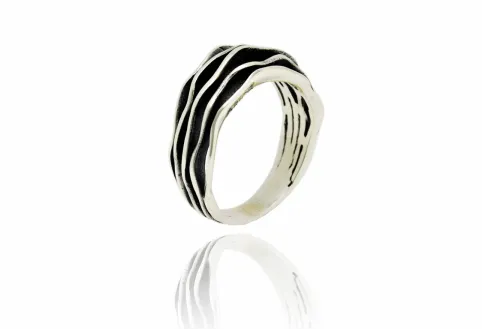 Anillo Multi Fi 5 Plata