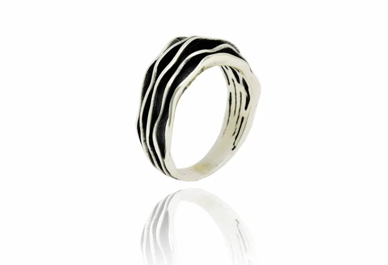 Anillo Multi Fi 5 Plata
