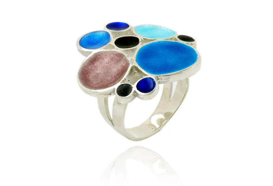Anillo Osmi azul