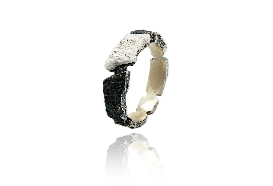 Anillo Tempo Pequeño, Fusión Plata