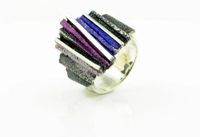 Dana violet big ring