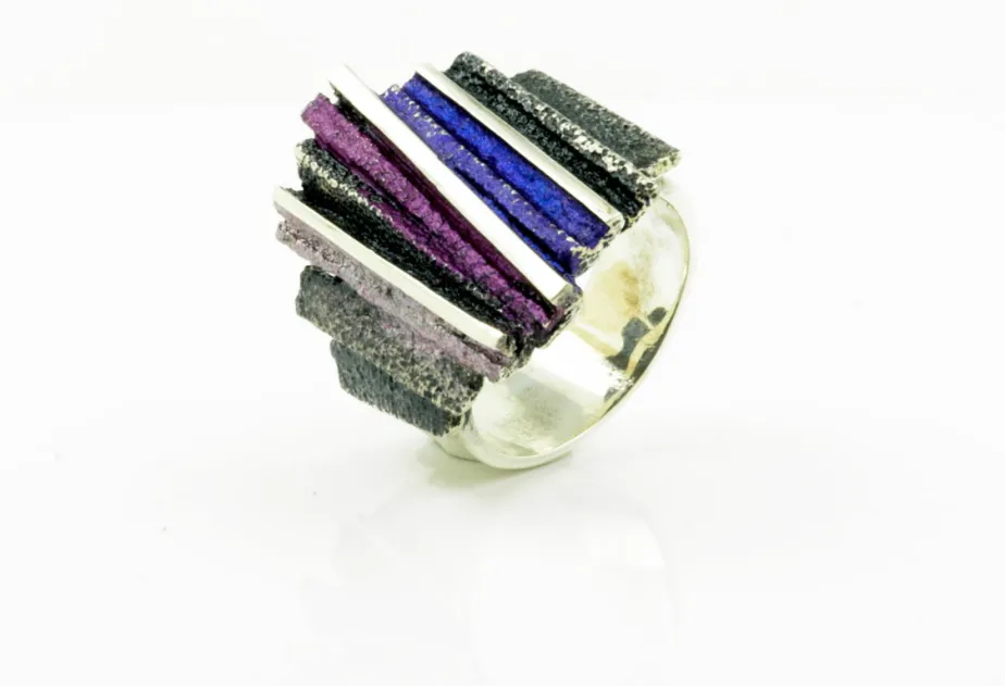 Dana violet big ring
