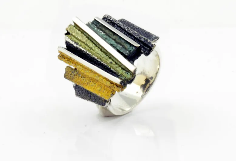 Anillo Dana Grande Verde