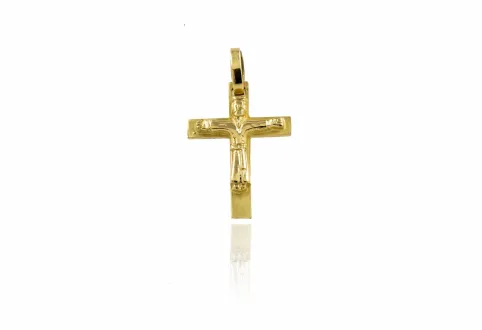 Cruz de crucifijo románica latina