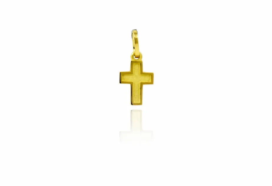 Enameled Plain Latin Cross
