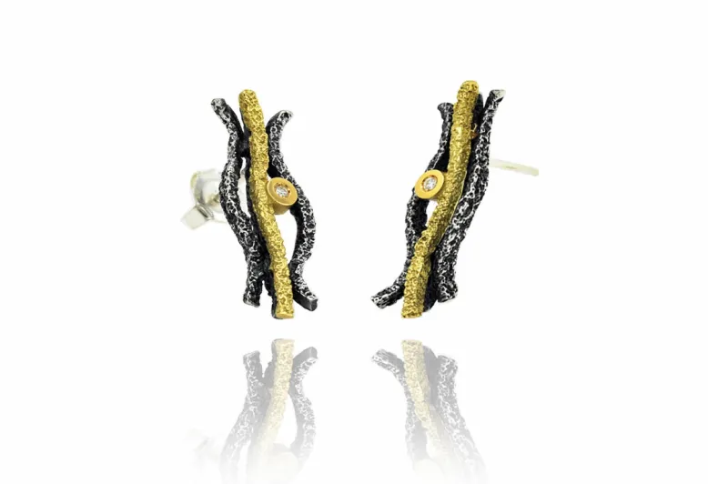 Pendientes pequeños Malabar