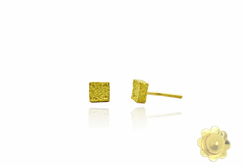 Große quadratische Ohrringe TOY