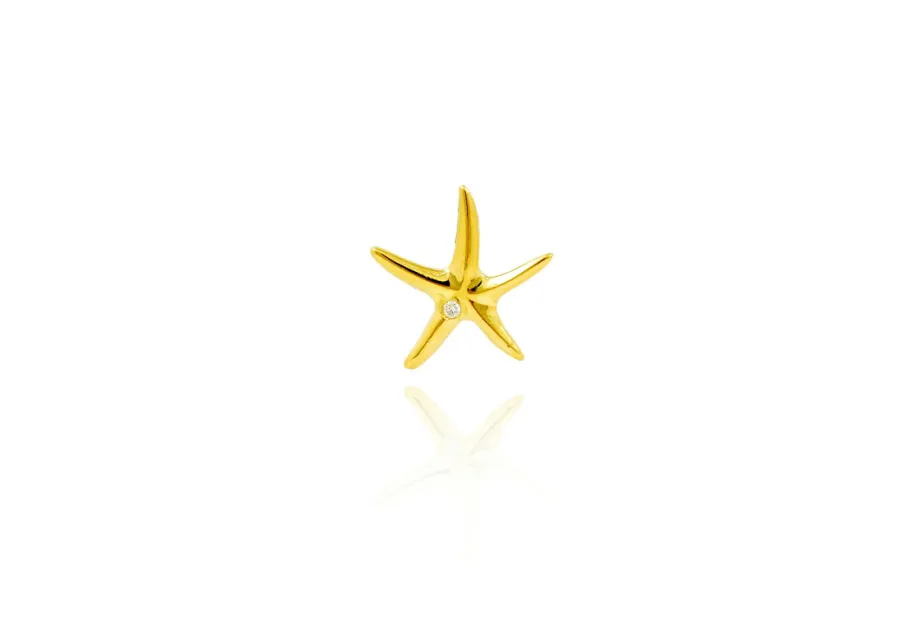 Penjoll estrella mar mitjana BR dins a dalt baga r
