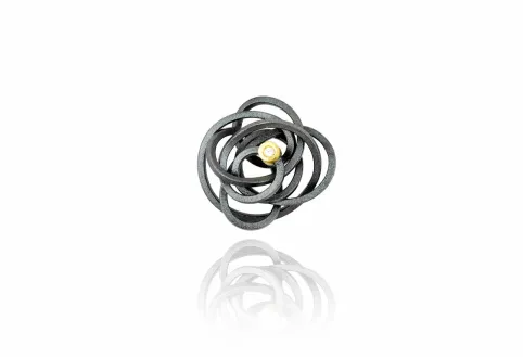 Caos silver&gold 1BR pendant