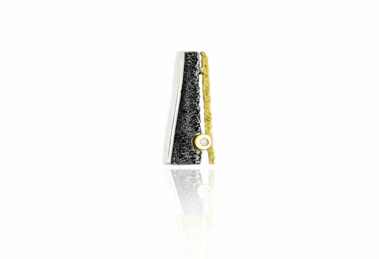 Anhänger Alda, Silber & Gold