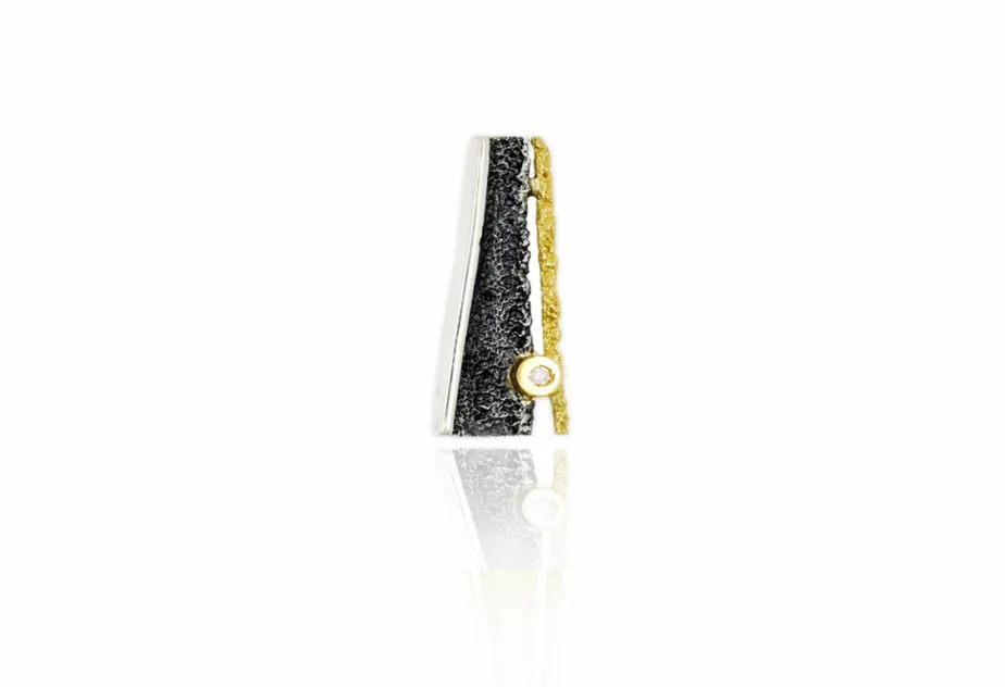 Anhänger Alda, Silber & Gold