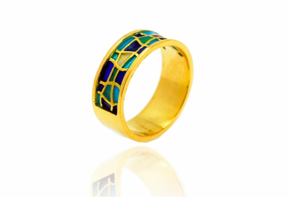 Anillo azules