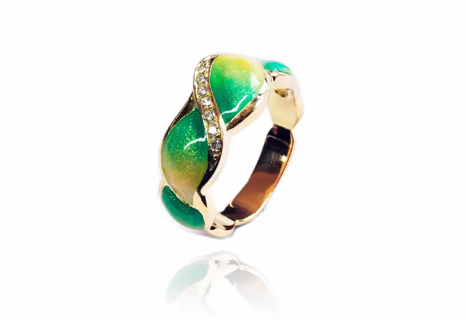 Kleiner grüner Ring Botanic