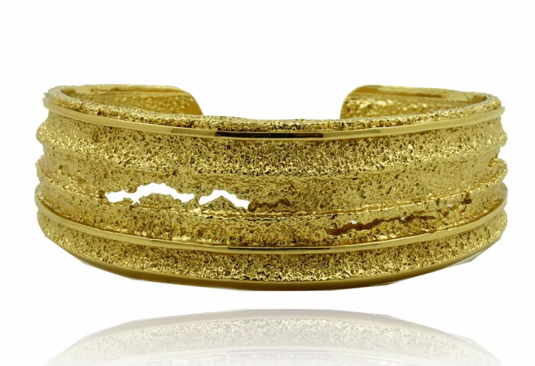 Pulsera Sinera sahara dorado