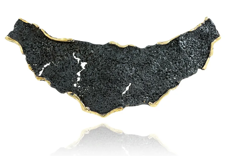 Collar Intenzza gran GoldenBlack