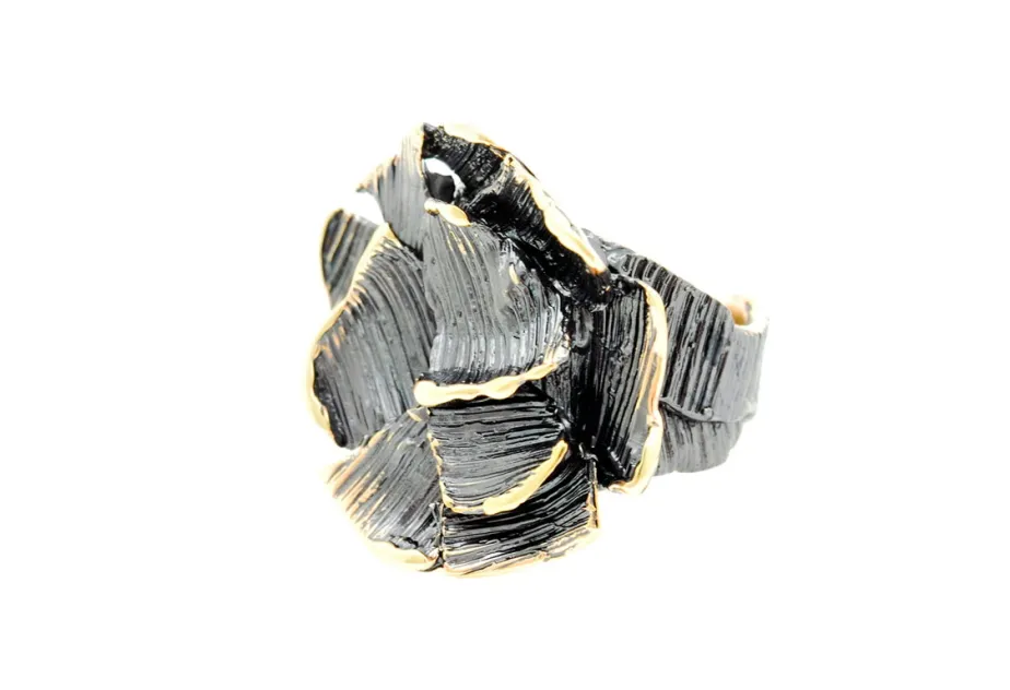 Anell Summum gran GoldenBlack