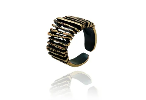 Junc GoldenBlack little ring