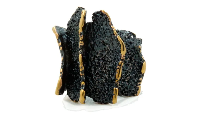 Atlas GoldenBlack big ring