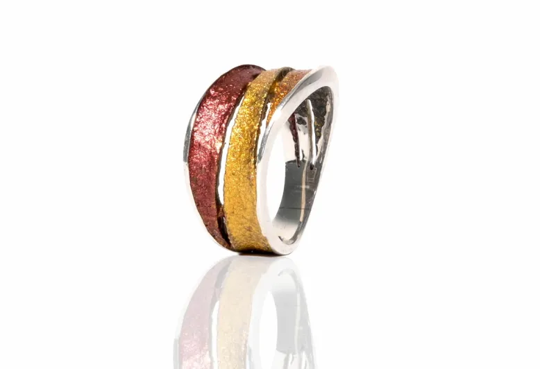 Bori ochre small ring