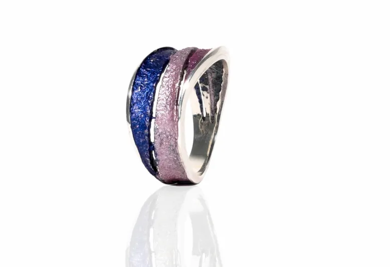 Anillo Bori lila pequeño