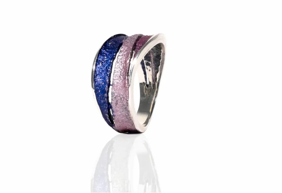 Anillo Bori lila pequeño
