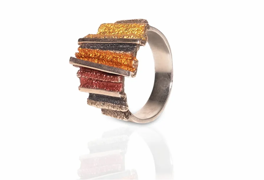 Dana ochre small ring