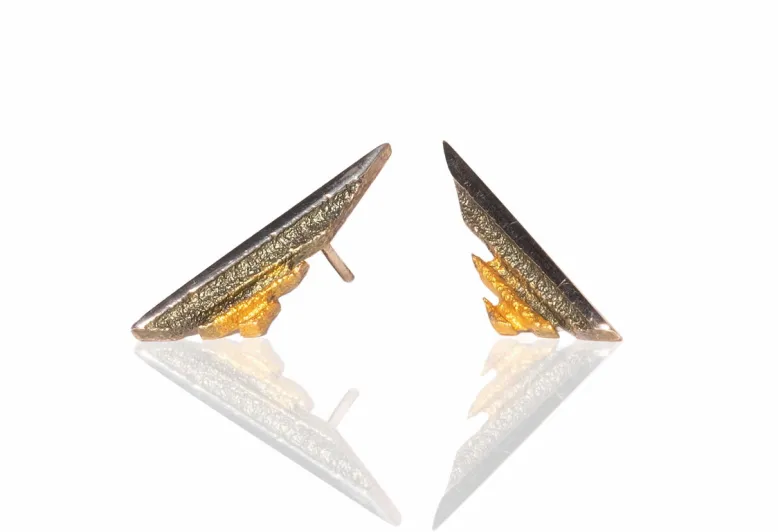 Pendientes Dana verde pequeños