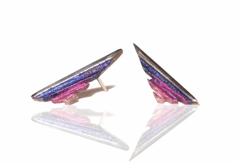 Arracades Dana petites lila