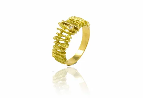 Junc gold small ring