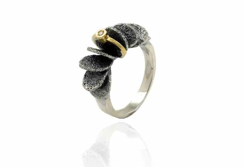 Anillo Indra II con diamante