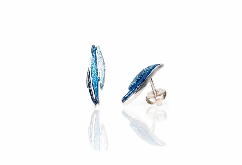 Bori blue small earring