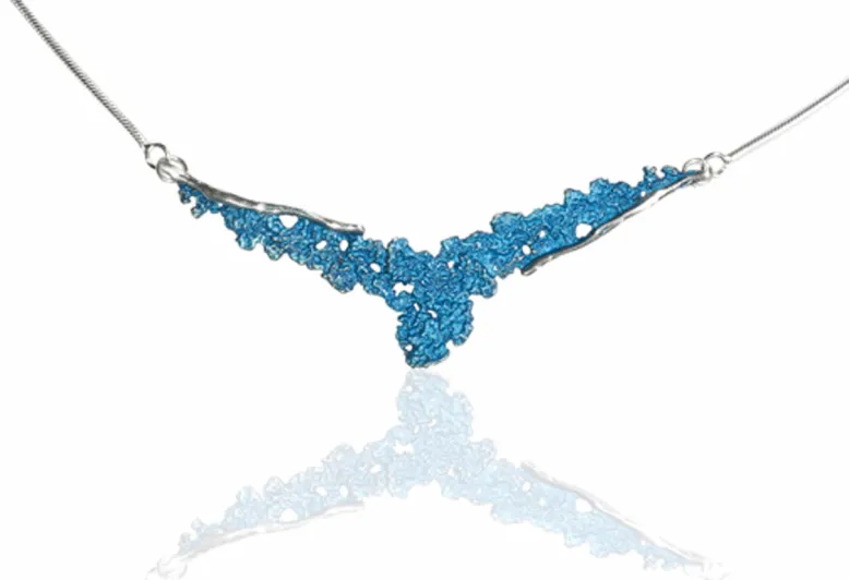 Collar Symphony blau cobalt