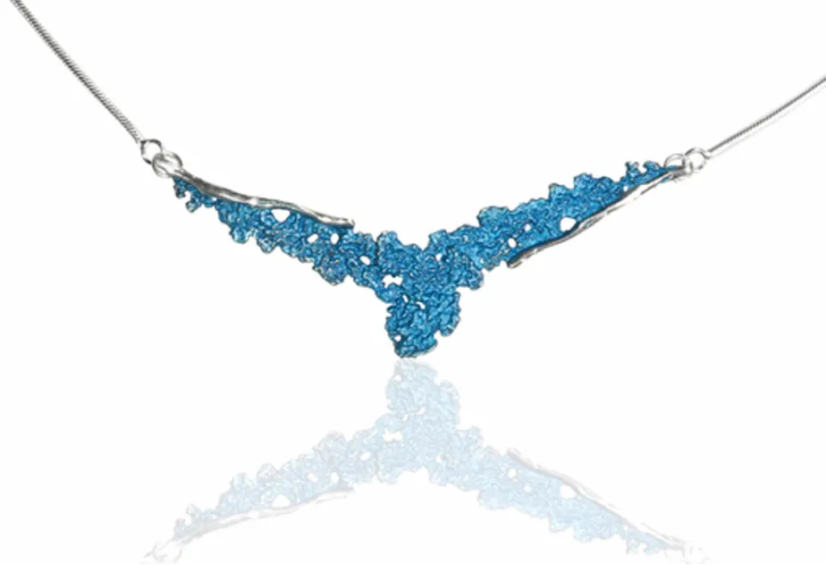 Collar Symphony blau cobalt