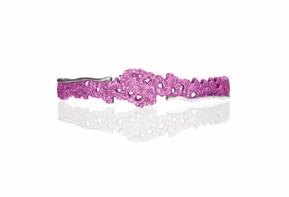 Pink-Magentafarbener Armreif Symphony