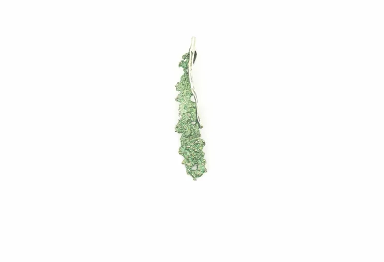 Colgante Symphony verde jade