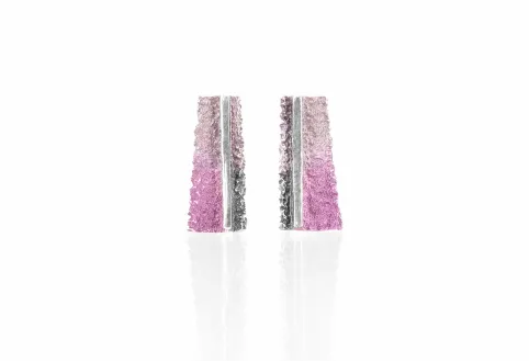 Osha magenta small earring
