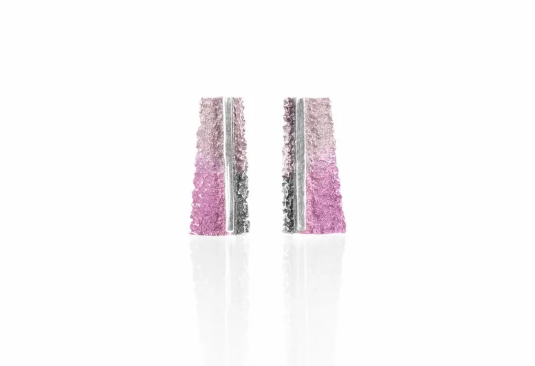 Osha magenta small earring