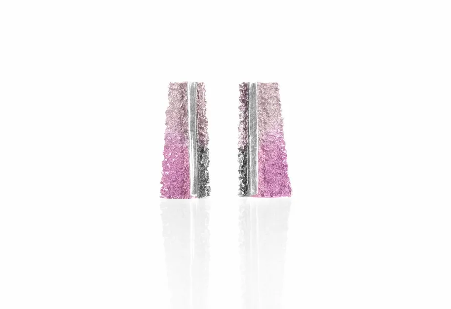 Osha magenta small earring