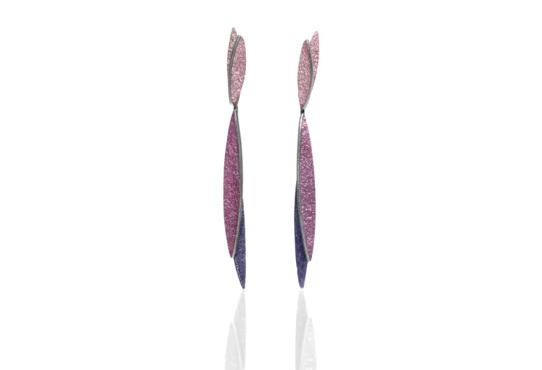 Lara lila 2 pieces earring